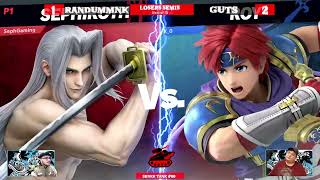 Shark Tank 80 Losers Semi Final  Guts Roy Vs MP RandumMNK Sephiroth  SSBU Tournament [upl. by Charita]