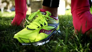 Saucony Kinvara 4  JoggingPointde [upl. by Ashlee566]