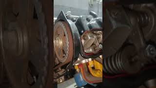 Four stroke petrol engine working live [upl. by Llirret]