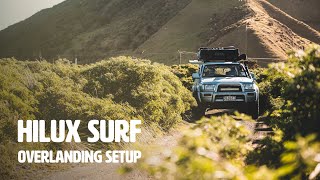 A look at Scotts awesome Hilux Surf 3rd Gen 4Runner overlanding setup [upl. by Monah]