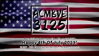 ACMBVE3125s 4 USA Logos [upl. by Enirolf]