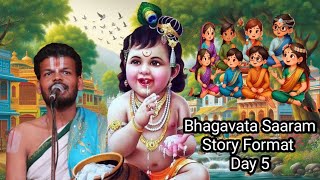 Velacheri Bhagavata Saptaham  Day 5  Story Format  Dr Venkatesh Upanyasams [upl. by Nomzzaj259]