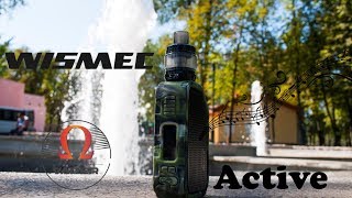 WISMEC ACTIVE Waterproof Bluetooth Speaker Vape Kit  Музыкальная шкатулка [upl. by Oralla]