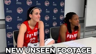 Caitlin Clark Post Game Interview after Fever 10093 win in Dallas Kelsey Mitchell [upl. by Thorndike]