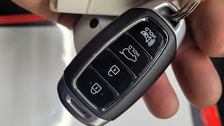 Hyundai key fob battery replacement [upl. by Ellehsem719]