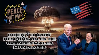 HARRIS y BIDEN nos han puesto al borde del CAOS mundial Ucrania Medio Oriente y Política Exterior [upl. by Aryhs]