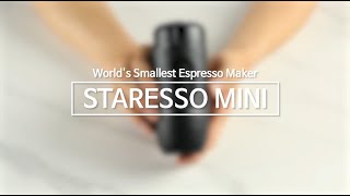 Worlds Smallest Espresso Maker Staresso Mini [upl. by Eanore]