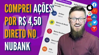 NEWS Veja como COMPRAR AÇÕES DIRETO no App do NUBANK E tem BDRs e ETFs [upl. by Read]