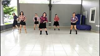 Cant Pass The Bar Line Dance Choreo by Darren Bailey UK [upl. by Clarise]