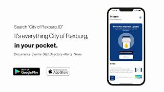 City of Rexburg Idaho App  everything City of Rexburgin your pocket [upl. by Sirois]