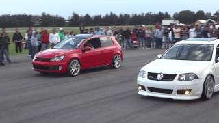 Arrancones Vag Fest GTI vs Jetta GLI [upl. by Watts]