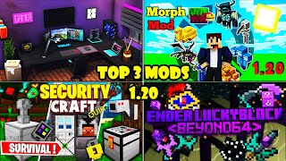 Top 3 MODS for Minecraft 120 and Crafting And Builting  daosaogamers [upl. by Yraeg]