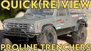 Crawler Canyon Quickreview 19quot ProLine Trenchers Predator [upl. by Nirol]