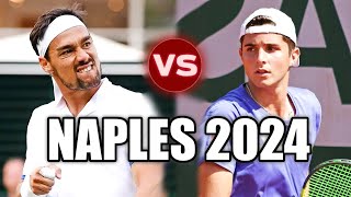 Fabio Fognini vs Santiago Rodriguez Taverna NAPLES 2024 Highlights [upl. by Neom]