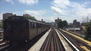 New York City Subway HD 60fps R19 Round Trip RFW Brighton Beach  Kings Highway 62815 [upl. by Meurer333]