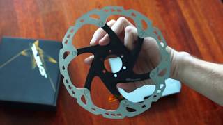 Shimano SAINT Disc Brake amp Deore XT Disc Rotor [upl. by Wilden122]