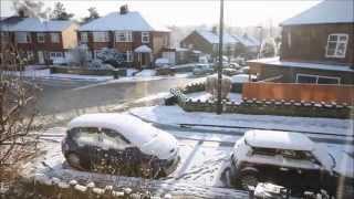 Snow Fall Time Lapse 13th January to 15th January 2013 HD [upl. by Leahkim465]