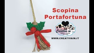 Scopina portafortuna  WWWCREATIVAINIT [upl. by Lupiv]