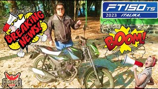 Review Nueva Italika FT 150 TS 2023  Comentarios del dueño [upl. by Avra]