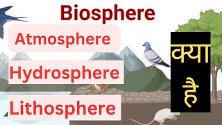 atmospherichydrospherelithosphereBiospherewhat is biospherewhat is atmosphereenvironment [upl. by Aridnere]