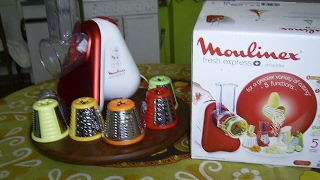 Test Funktionsprüfung Zerkleinerer Moulinex Fresh Expressfood chopper [upl. by Rosenfeld]