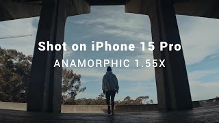 iPhone 15 Pro Cinematic 4k  SANDMARC Anamorphic Lens [upl. by Tristas]