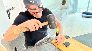 Satisfying TV Stand Assembly at Home with Minimal Tools Watch the Transformation 💪 satisfying [upl. by Huckaby]