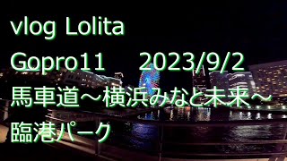 vlog 横浜みなとみらい観光 馬車道 ～ アニヴェルセルみなとみらい横浜 ～ 臨港パークlolita ロリィタ ＃月瀬恵理香 nileperch 臨港パーク 横浜夜景 [upl. by Imac639]