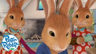 OfficialPeterRabbit  Funny Sibling Rivalry 🐰💛🐰💛🐰  Peter Flopsy amp Mopsy  Cartoons for Kids [upl. by Rehtaef895]