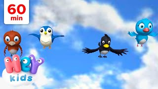 Alle Vögel Sind Schon Da und mehr Kinderlieder  Tierisches Lied  Eine Stunde  HeyKids Deutsch [upl. by Anneyehc]