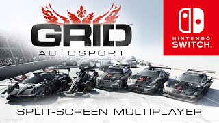 GRID Autosport for Nintendo Switch – Free local multiplayer and splitscreen update out now [upl. by Eloisa]