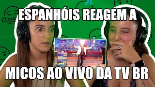 ESPANHÓIS REAGEM AOS MAIORES MICOS E GAFES DA TV BRASILEIRA [upl. by Cathey]