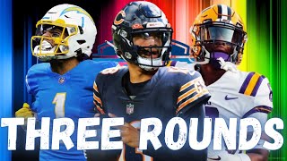 2024 NFL Mock Draft w TRADES  Post Vikings trade [upl. by Andersen]