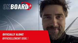 Boris Herrmann  Officially alone  Vendée Globe 2024 [upl. by Aserehtairam970]