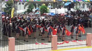 BORONGAN FIESTA 2020  ESNCHS EXHIBITION MARCHING BAND COMPETITION 2019 [upl. by Eidnak]