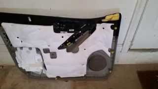 2013 Kia Forte Plastic Interior Door Panel Removed To Upgrade OEM Speaker [upl. by Wun40]