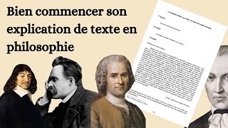 Méthode de lexplication de texte en philosophie  4 étapes pour réussir lintroduction [upl. by Airotcivairam]