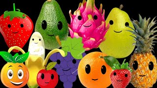 happy bear sensory  fruit dancing sensory video  baby sensory  dancing fruit [upl. by Maudie]