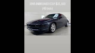 1995 BMW 840CI E31 BMW E31 ClassicCars [upl. by Glimp]