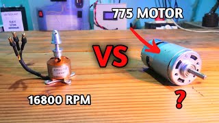 1400KV Brushless Motor vs 775 DC Motor [upl. by Arline]