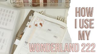 How I Use My Wonderland 222  Plan With Me  Feb 7th  13th [upl. by Higginbotham]