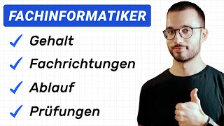 Die Fachinformatiker Ausbildung einfach erklärt [upl. by Bing75]