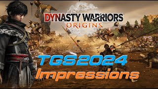 I Played DYNASTY WARRIORS ORIGINS TGS2024 Demo Impressions Really this might be the best DW yet [upl. by Ardnod]