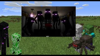 Minecraft mobs reacts  Enderman Rap  Ep4 [upl. by Alomeda]