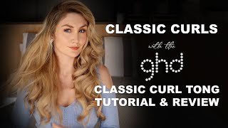 GHD classic curl Tong Review and tutorial [upl. by Euqinemod]