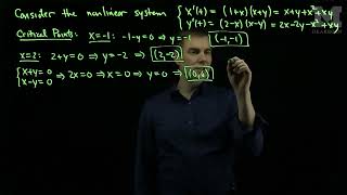 Linearization of Nonlinear Systems Example 2 [upl. by Rambert153]