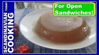 Sky  How to Make Aspic Jelly for Danish Openfaced Sandwiches [upl. by Coucher]