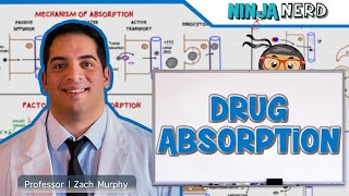 Pharmacokinetics  Drug Absorption [upl. by Nohsed358]