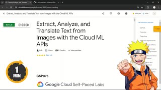 Extract Analyze and Translate Text from Images with the Cloud ML APIs  qwiklabs  GSP075 [upl. by Eladnyl]