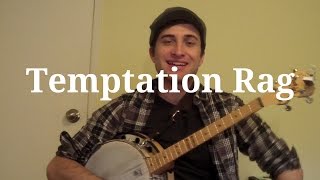 Temptation Rag played on Solo Tenor Banjo by Jack Ray [upl. by Fidellas]